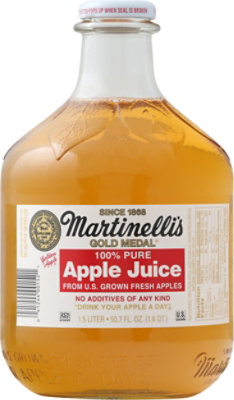 Martinellis Juice 100% Pure Gold Medal Apple - 50.7 Fl. Oz. - Image 2