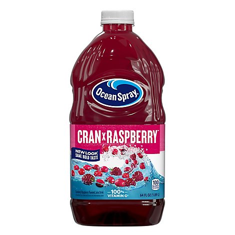 Ocean Spray Juice Cran-Raspberry - 64 Fl. Oz.