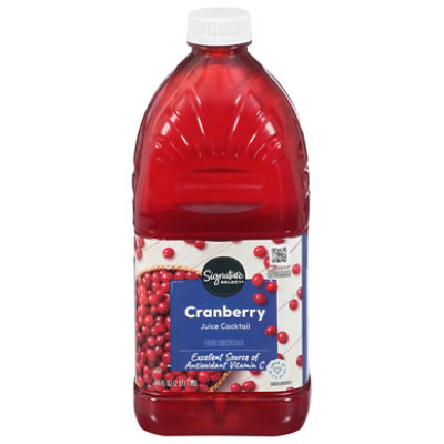 Signature SELECT Juice Cocktail Cranberry - 64 Fl. Oz. - Image 2