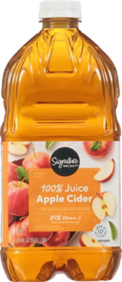 Signature SELECT Juice Apple Cider Bottle - 64 Fl. Oz. - Image 5