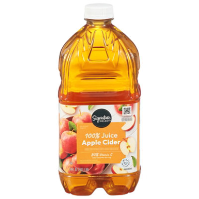 Signature SELECT Juice Apple Cider Bottle - 64 Fl. Oz. - Image 2