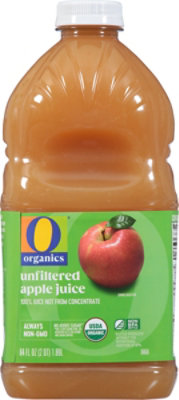 O Organics 100% Juice Organic Unfiltered Apple - 64 Fl. Oz. - Image 6