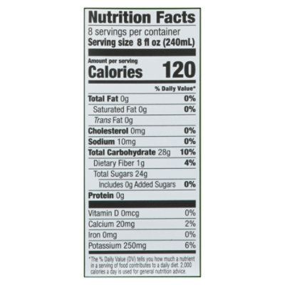 O Organics 100% Juice Organic Unfiltered Apple - 64 Fl. Oz. - Image 3