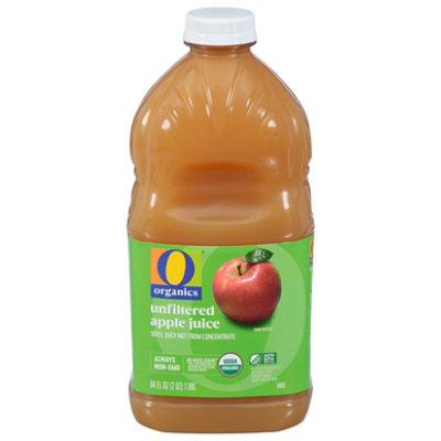 O Organics 100% Juice Organic Unfiltered Apple - 64 Fl. Oz.