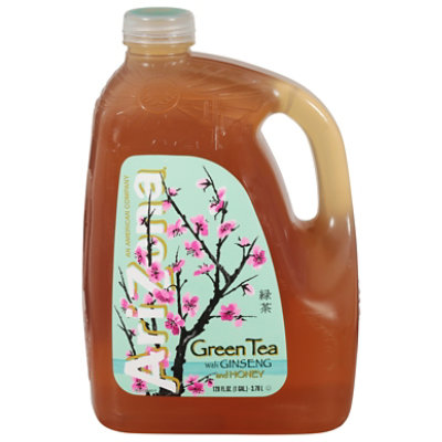 AriZona Green Tea with Ginseng and Honey - 128 Fl. Oz. - Image 3