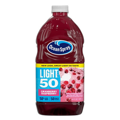 Ocean Spray Light Juice Cranberry & Raspberry - 64 Fl. Oz. - Image 1