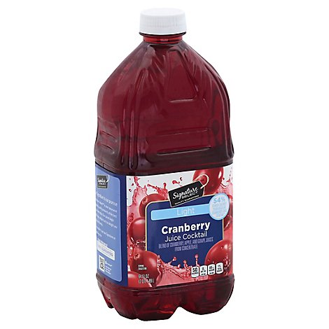 Signature SELECT Juice Cocktail Light Cranberry - 64 Fl. Oz.