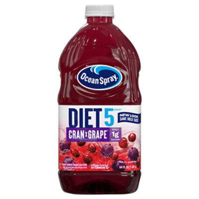 Ocean Spray Diet Juice Cranberry Grape - 64 Fl. Oz. - Image 3