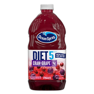 Ocean Spray Diet Juice Cranberry Grape - 64 Fl. Oz. - Image 1