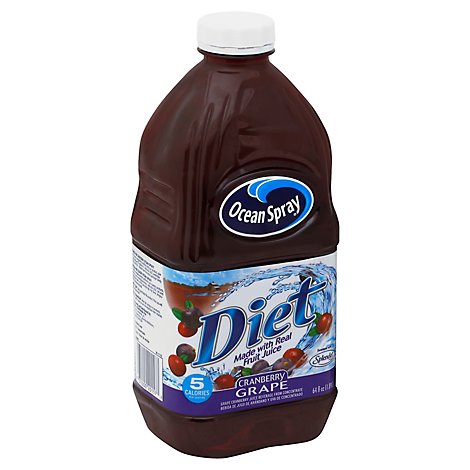 Ocean Spray Diet Juice Cranberry Grape - 64 Fl. Oz.