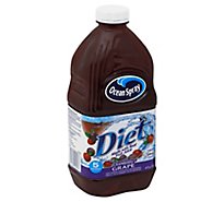 Ocean Spray Diet Juice Cranberry Grape - 64 Fl. Oz.