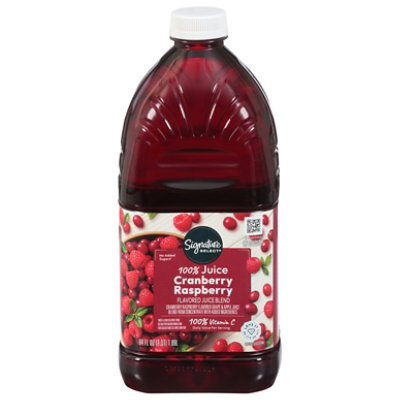 Signature SELECT Juice Cranberry Raspberry - 64 Fl. Oz. - Image 3