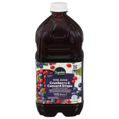 Signature SELECT Juice Cranberry & Concord Grape - 64 Fl. Oz. - Image 3