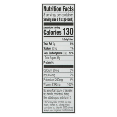 Signature SELECT Juice Cranberry & Concord Grape - 64 Fl. Oz. - Image 3
