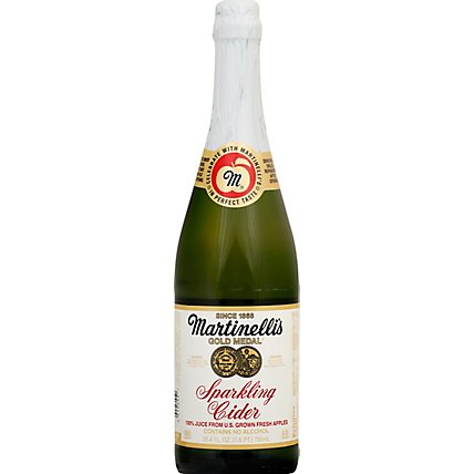 Martinellis Cider Sparkling Gold Medal 150 years - 25.4 Fl. Oz. - Image 2