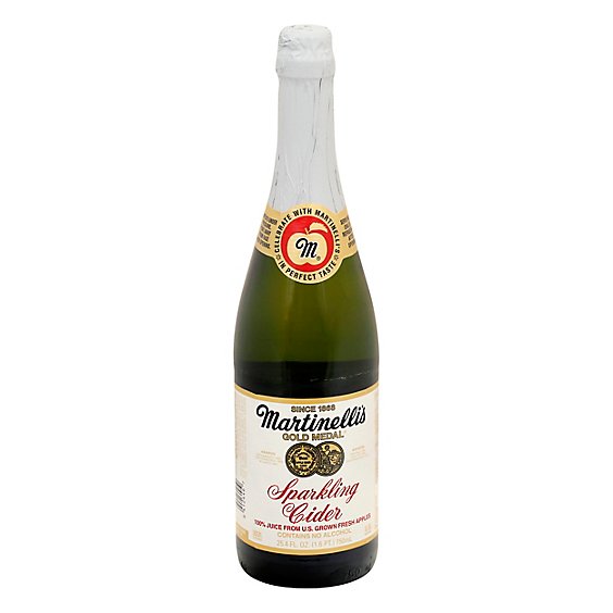 Martinelli's Cider Sparkling Gold Medal 150 years - 25.4 Fl Martinelli's Cider Sparkling Gold Medal 150 years - 25.4 Fl