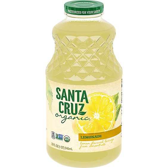 Santa Cruz Organic Lemonade - 32 Oz