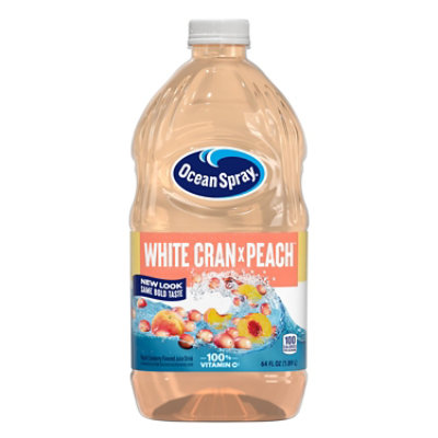 Ocean Spray White Cranberry & Peach Juice