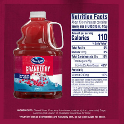 Ocean Spray Juice Cocktail Cranberry - 101.4 Fl. Oz. - Image 4
