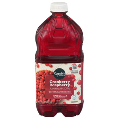 Signature SELECT Juice Cocktail Cranberry Raspberry - 64 Fl. Oz. - Image 3