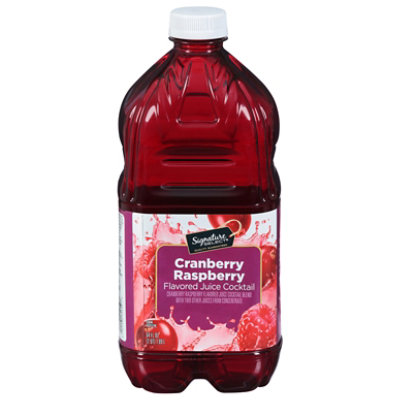 Signature SELECT Juice Cocktail Cranberry Raspberry - 64 Fl. Oz ...