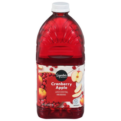 Signature SELECT Juice Cocktail Cranberry Apple - 64 Fl. Oz.