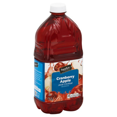 Signature SELECT Juice Cocktail Cranberry Apple - 64 Fl. Oz. - Safeway