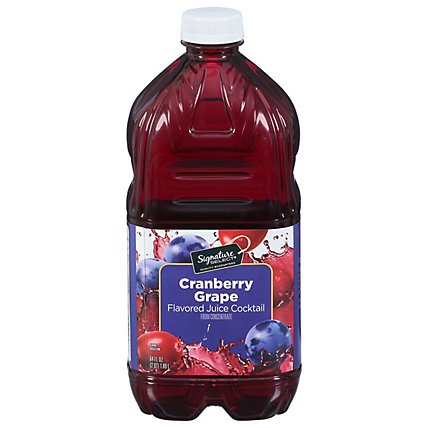 Signature SELECT Juice Cocktail Grape Cranberry - 64 Fl. Oz. - Image 2