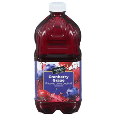 Signature SELECT Juice Cocktail Grape Cranberry - 64 Fl. Oz. - Safeway