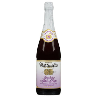 Martinellis Juice Gold Medal Sparkling Apple-Grape - 25.4 Fl. Oz. - Image 2
