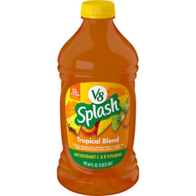 V8 Splash Tropical Blend Flavored Juice Beverage - 64 Fl Oz - Image 1