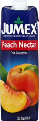 Jumex Nectar From Concentrate Peach Carton - 33.8 Fl. Oz. - Image 2