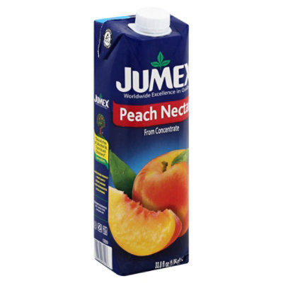 Jumex Nectar From Concentrate Peach Carton - 33.8 Fl. Oz. - Image 1