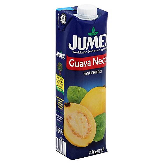 Jumex Nectar From Concentrate Guava Carton - 33.8 Fl. Oz.