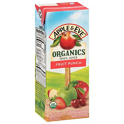 Apple & Eve Organics Fruit Punch 100% Juice - 3 - 6.75 Fl. Oz - Image 3