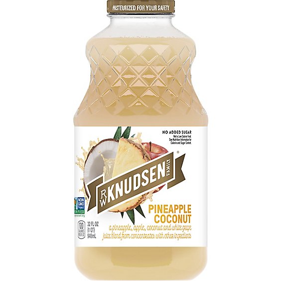 R.W. Knudsen Family Pineapple Coconut Juice Blend - 32 Oz