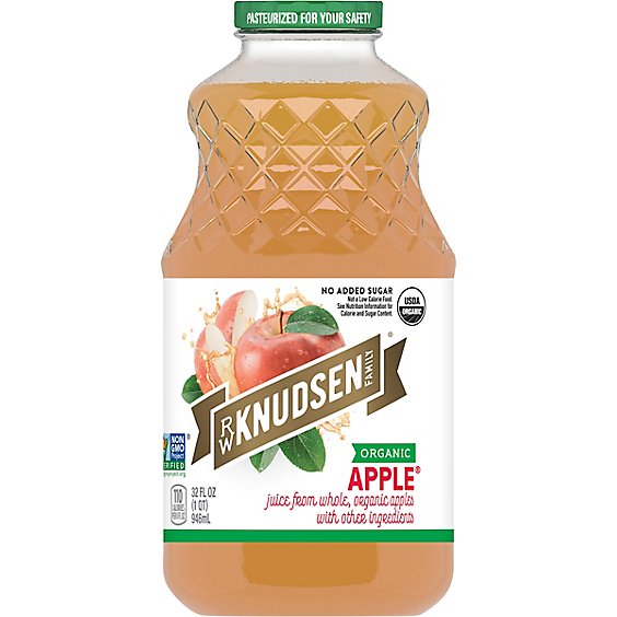 R.W. Knudsen Organic 100% Juice Apple - 32 Fl. Oz.