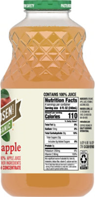 R.W. Knudsen Family Organic Apple Juice - 32 Fl. Oz. - Image 3