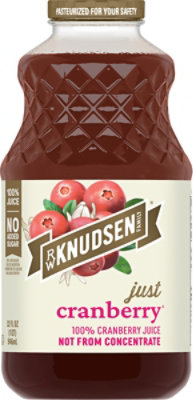 R.W. Knudsen Family Just Cranberry Juice - 32 Fl. Oz. - Image 1