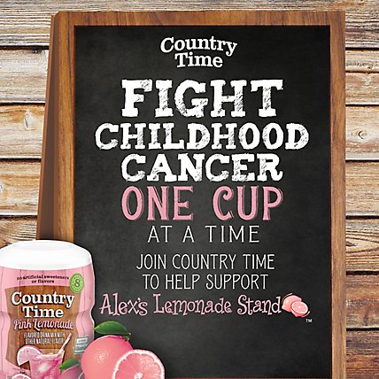 Country Time Pink Lemonade Naturally Flavored Powdered Drink Mix Canister - 19 Oz - Image 9