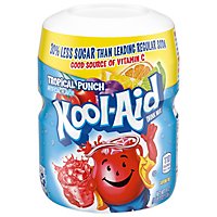 Kool-Aid Sugar Sweetened Tropical Punch Artificially Flavored Powdered Drink Mix Canister - 19 Oz - Image 5