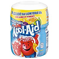 Kool-Aid Sugar Sweetened Tropical Punch Artificially Flavored Powdered Drink Mix Canister - 19 Oz - Image 8