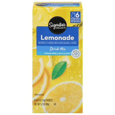 Signature SELECT Drink Mix Sugar Free Lemon Lite - 6-0.53 Oz - Image 4