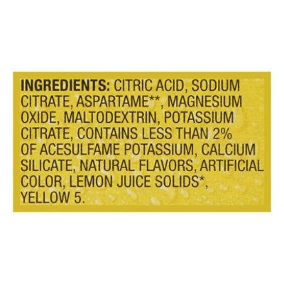 Signature SELECT Drink Mix Sugar Free Lemon Lite - 6-0.53 Oz - Image 4