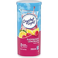 Crystal Light Raspberry Lemonade Artificially Flavored Powdered Drink Mix Pitcher Pack - 6 Count - Image 5