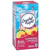 Crystal Light Raspberry Lemonade Artificially Flavored Powdered Drink Mix Pitcher Pack - 6 Count - Image 7