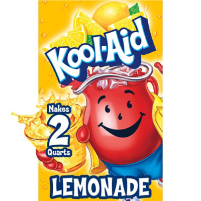 Kool-Aid Unsweetened Lemonade Naturally Flavored Powdered Soft Drink Mix Packet - 0.23 Oz - Image 2