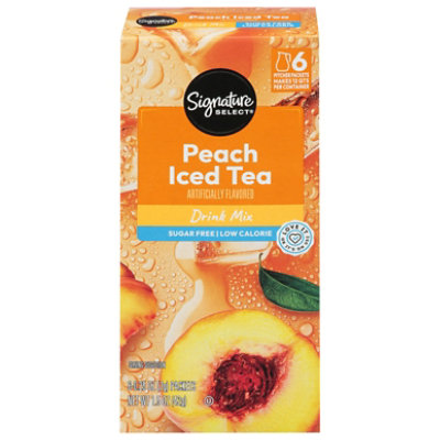 Signature SELECT Drink Mix Sugar Free Peach Iced Tea - 6-0.25 Oz - Image 4