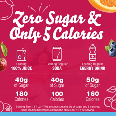 Crystal Light Fruit Punch Artificially Flavored Powdered Drink Mix - 6 Count - Image 2