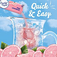Crystal Light Pink Lemonade Naturally Flavored Powdered Drink Mix Pitcher Packets - 6 Count - Image 3